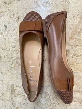 French Sole Layla Ballet Flat Slip On Made in Brazil Size 7.5 M